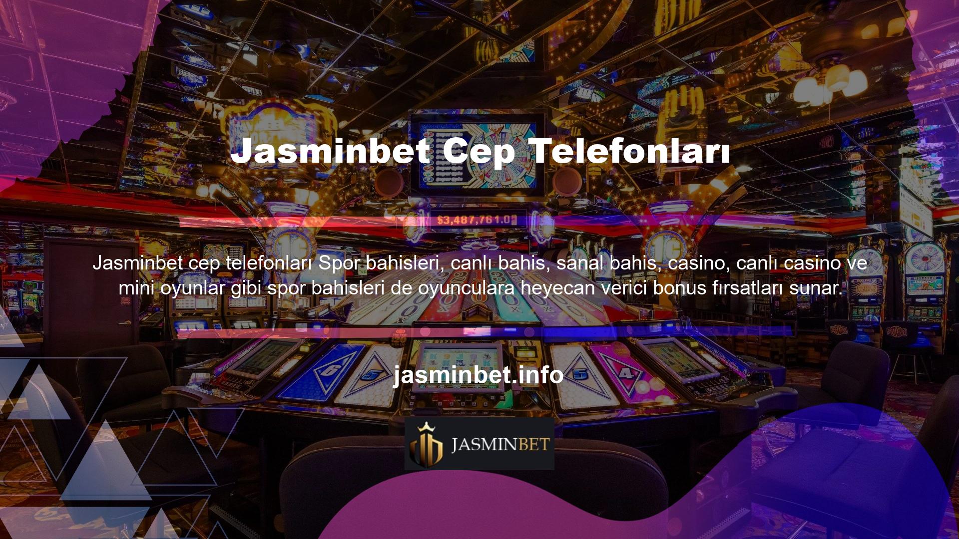Jasminbet cep telefonları Jasminbet Bahis, tüm kullanıcılara mobil destek sunarak, istedikleri zaman siteye erişmelerini ve bahis yapmalarını sağlar