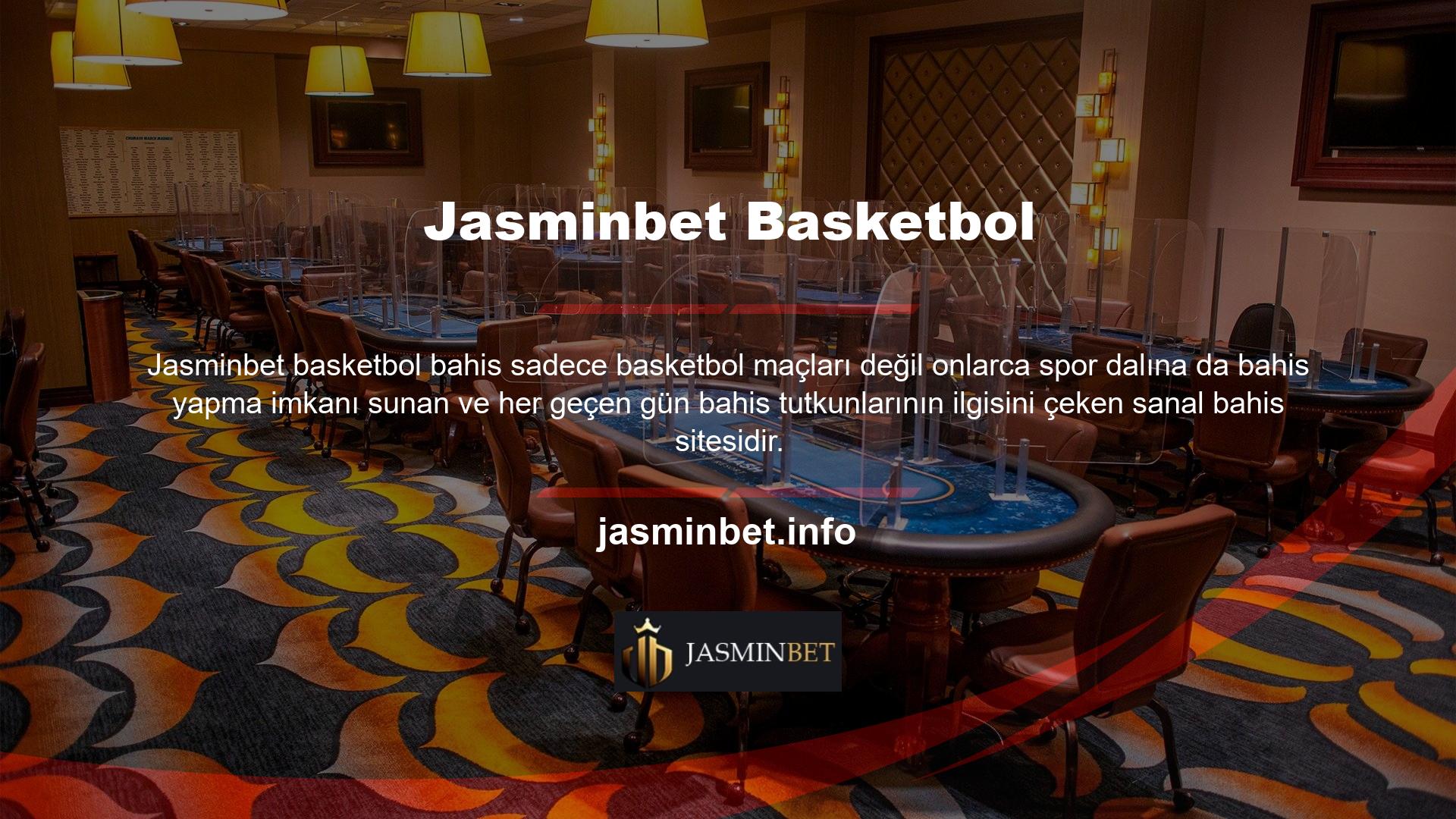 Jasminbet basketbol bahisçisi